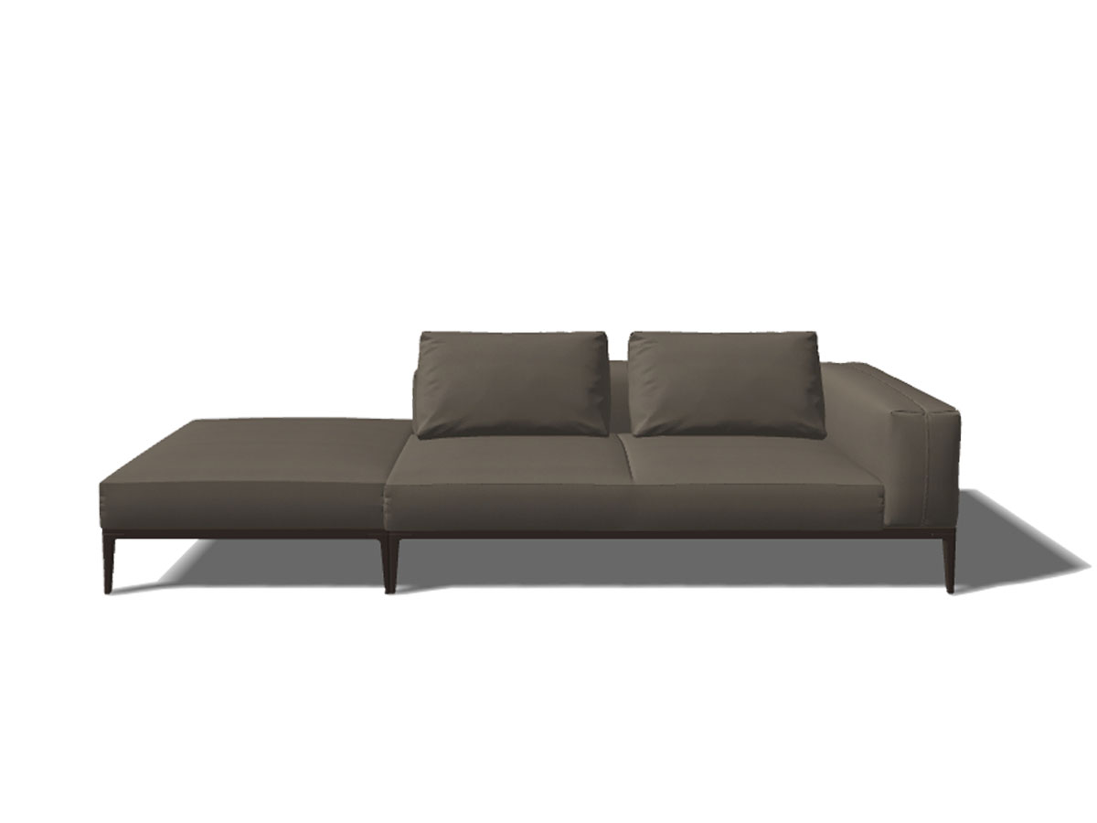 Gloster Grid Sofa Composition Grade B0203 Blend Latte