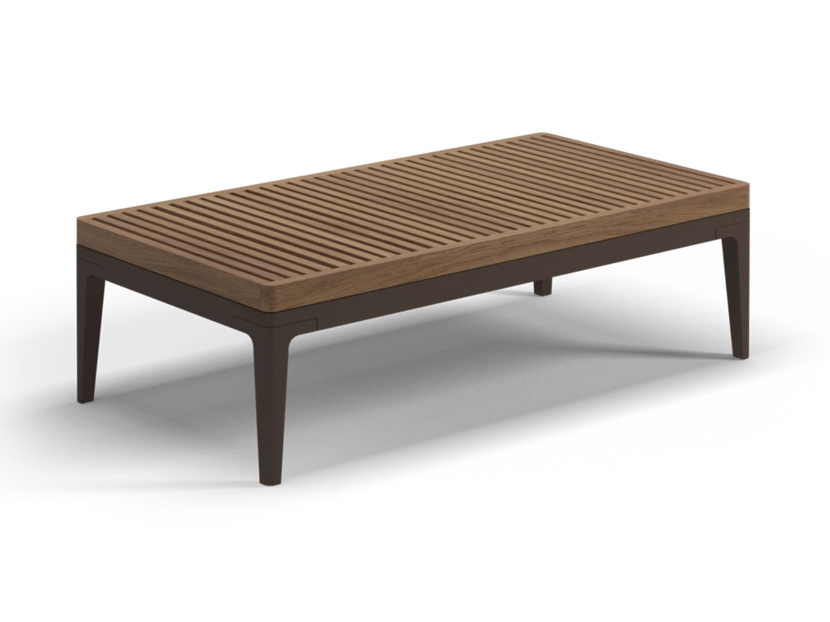 Gloster Grid Coffee Table Teak