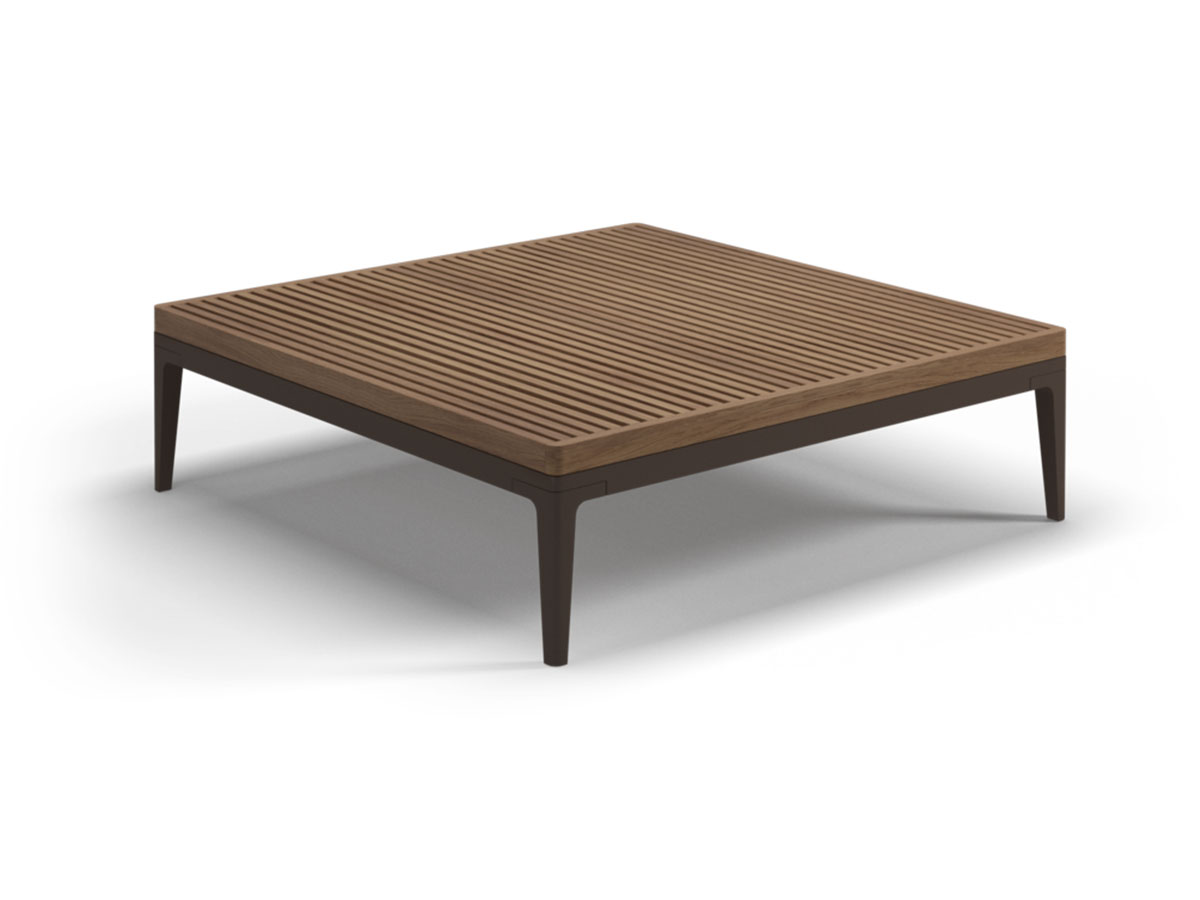 Gloster Grid Coffee Table Teak