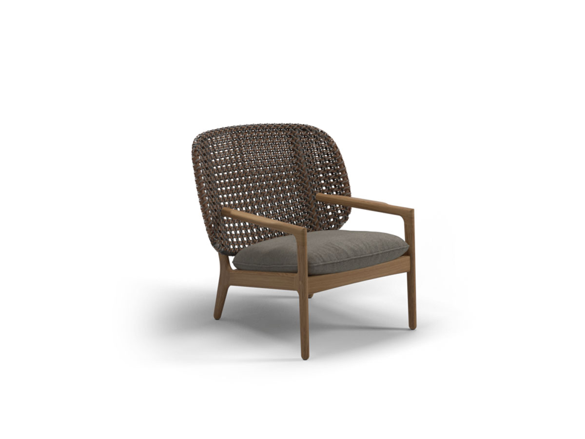 Gloster Kay Outdoor Lounge Chair