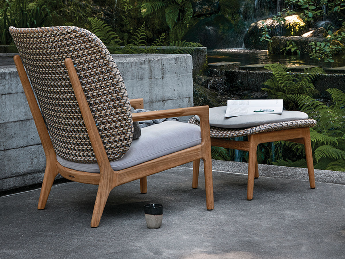 Gloster Kay Outdoor Lounge Chair