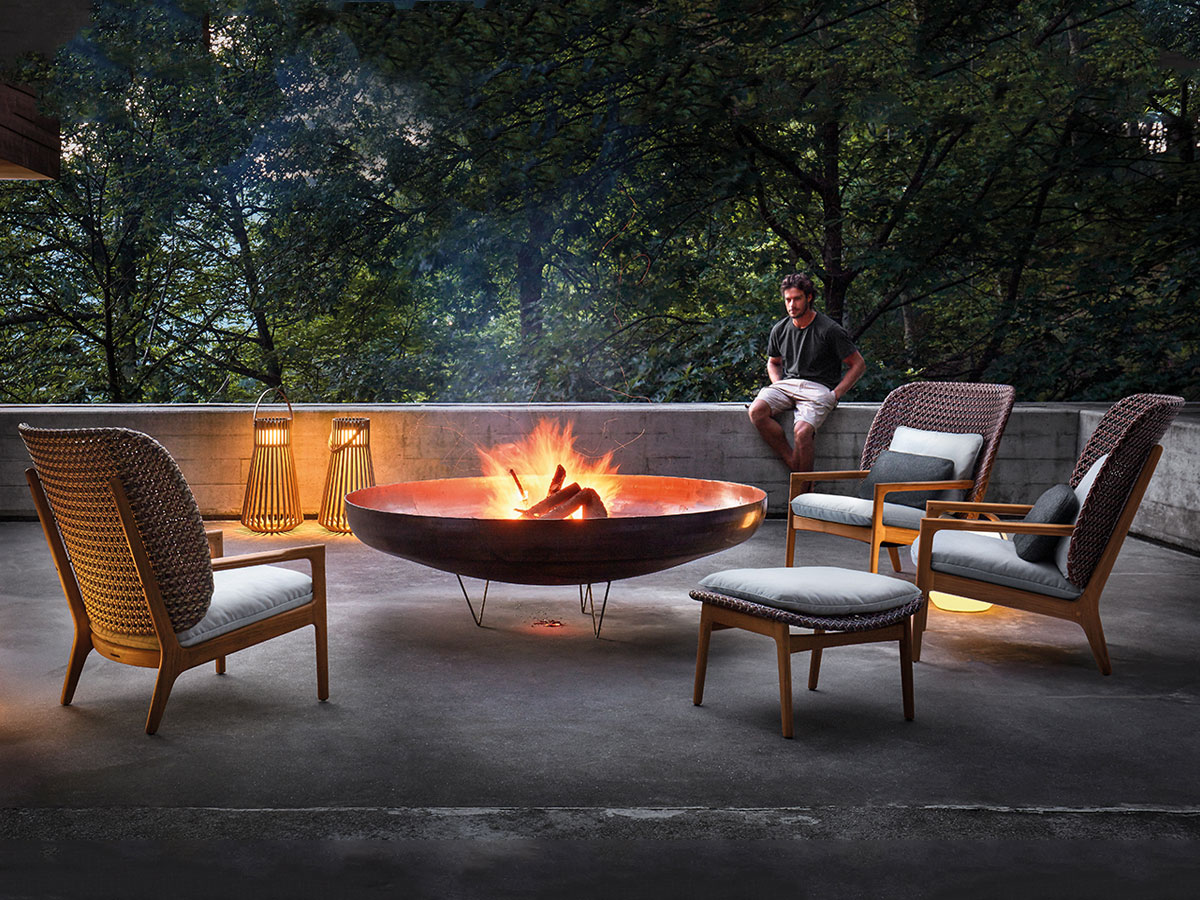 Gloster Kay Outdoor Lounge Chair