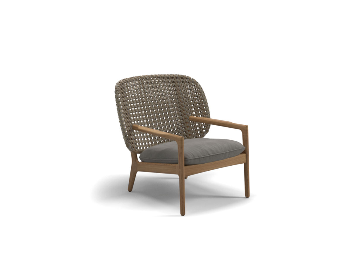 Gloster Kay Outdoor Lounge Chair