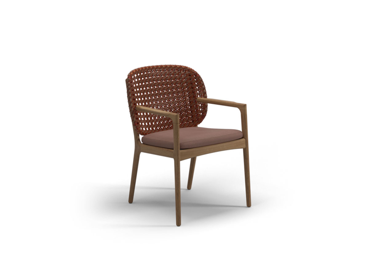 Gloster Kay Dining Chair With Arms