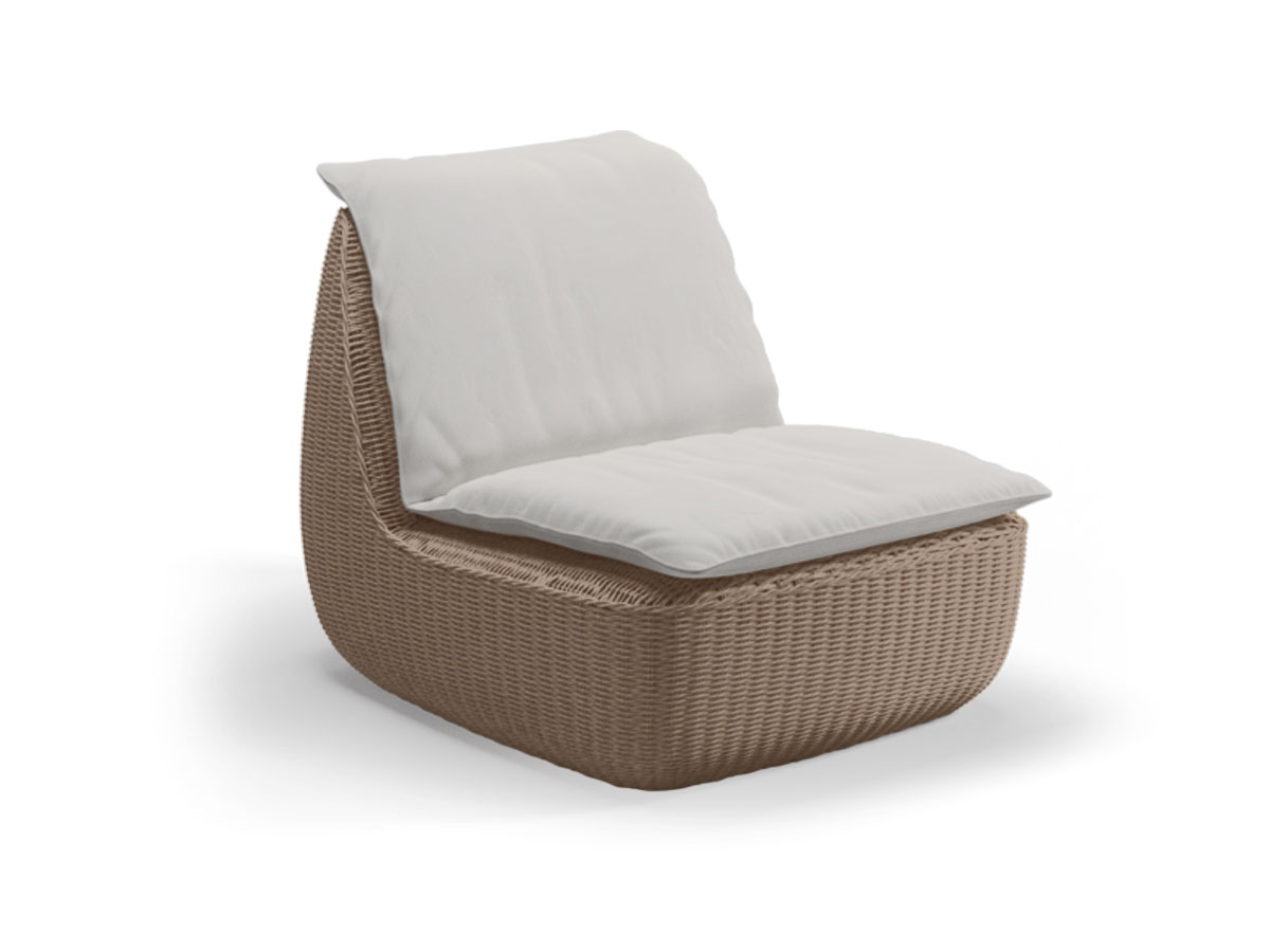 Gloster Omada Lounge Chair Blend Linen