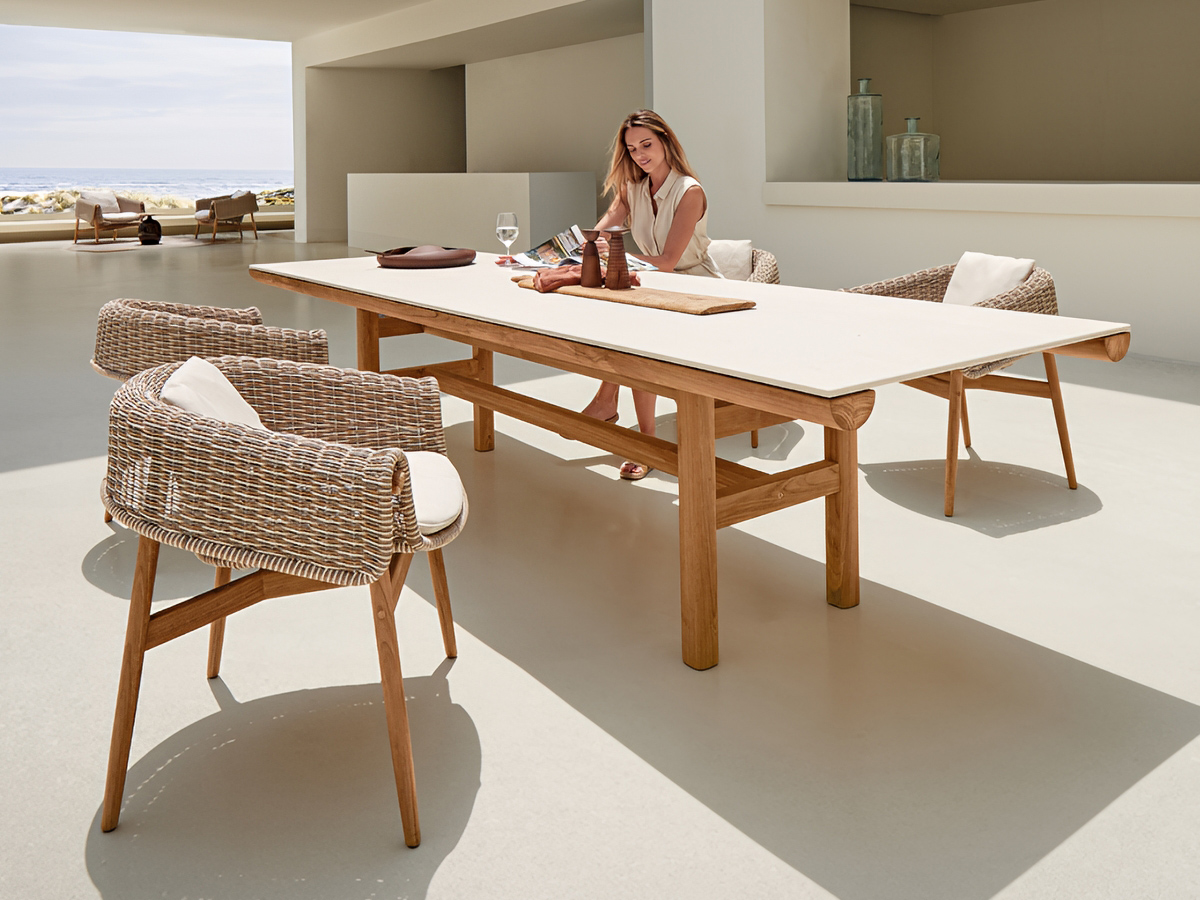 Gloster Rail Dining Table