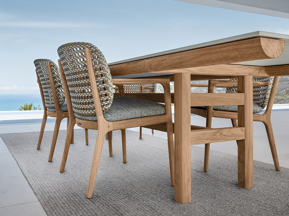 Gloster Rail Dining Table