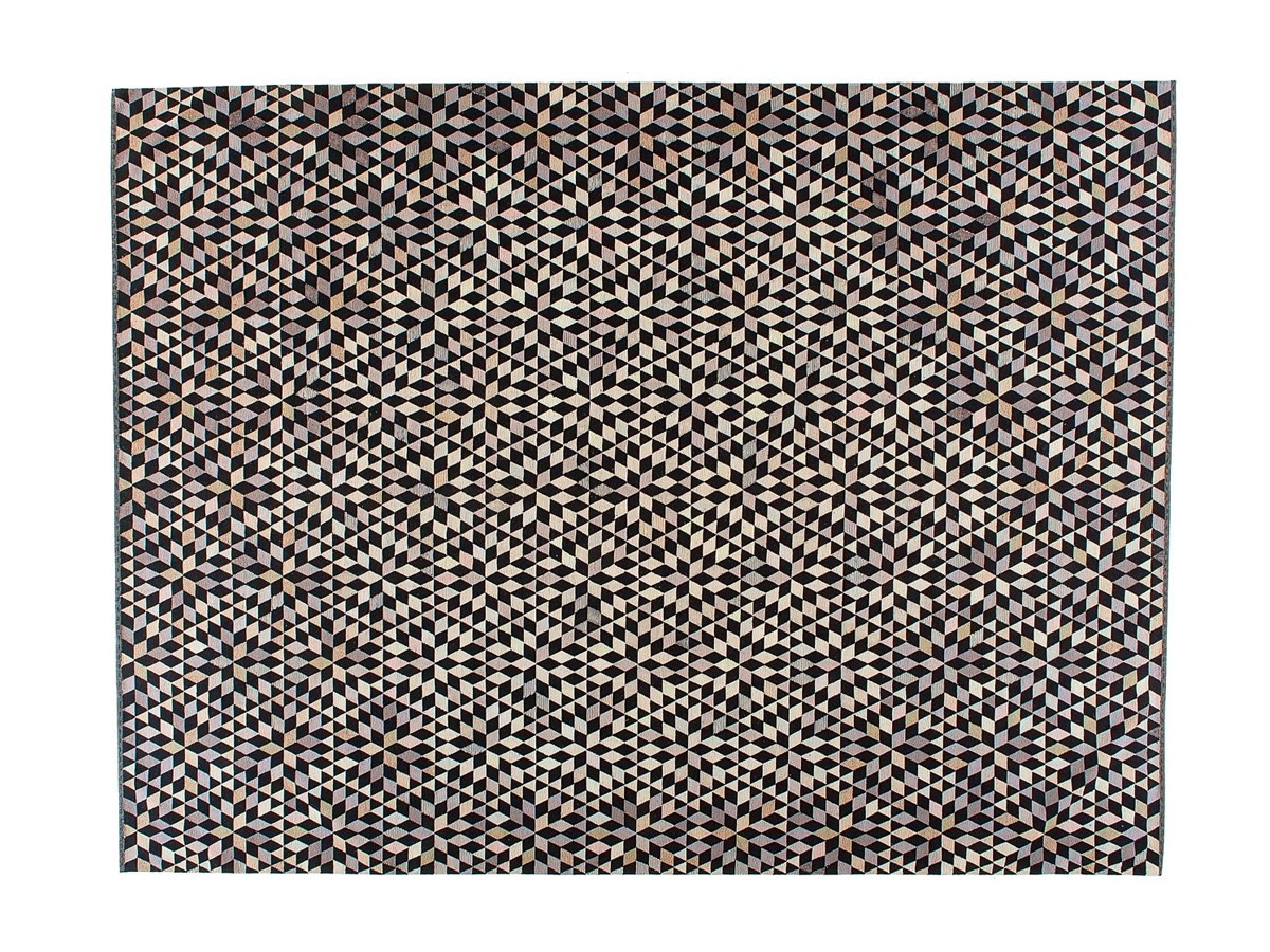 Golran Diamond Black Cream Rug 638 306x243