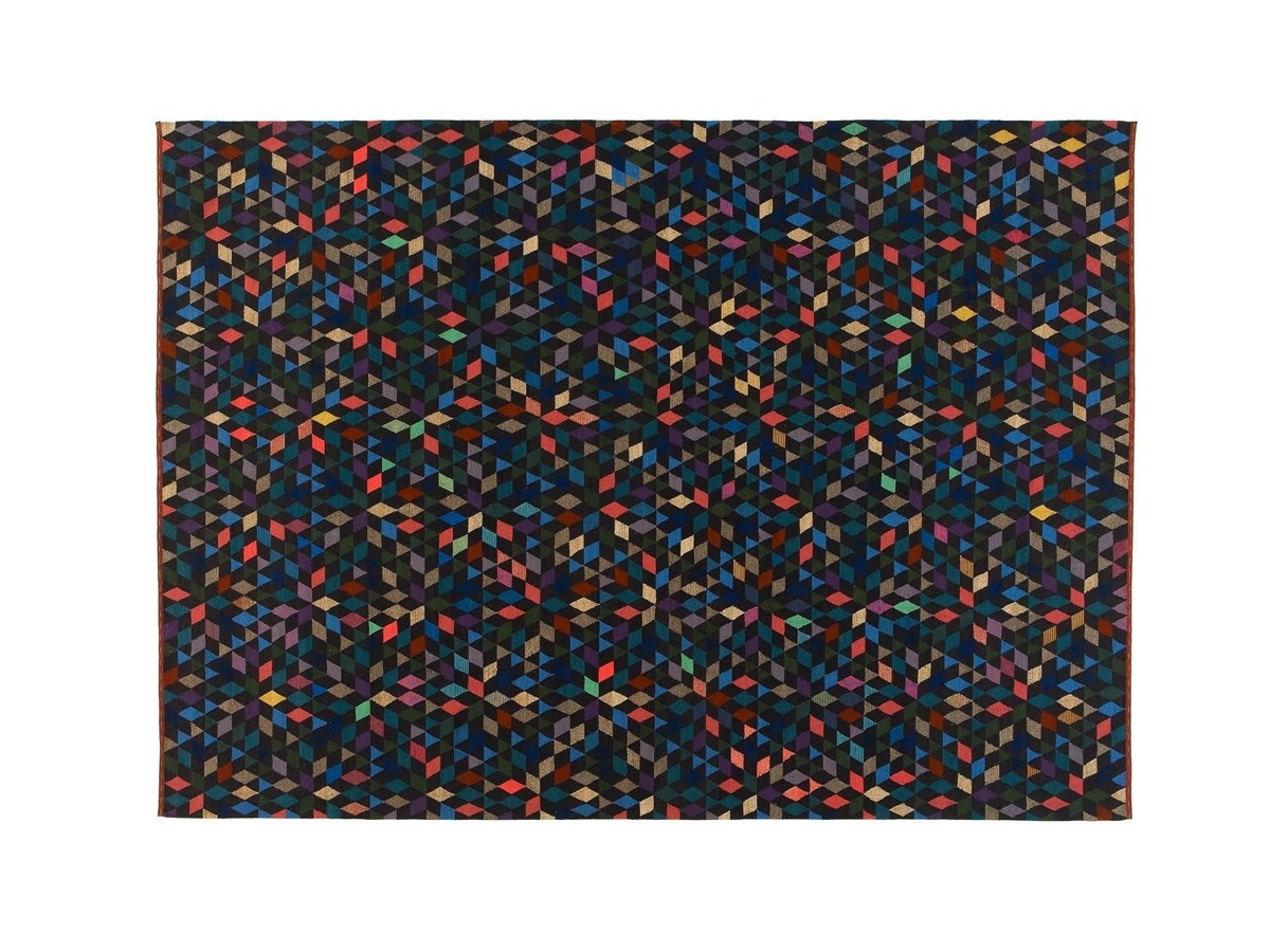Golran Diamond Black Rug 303x257