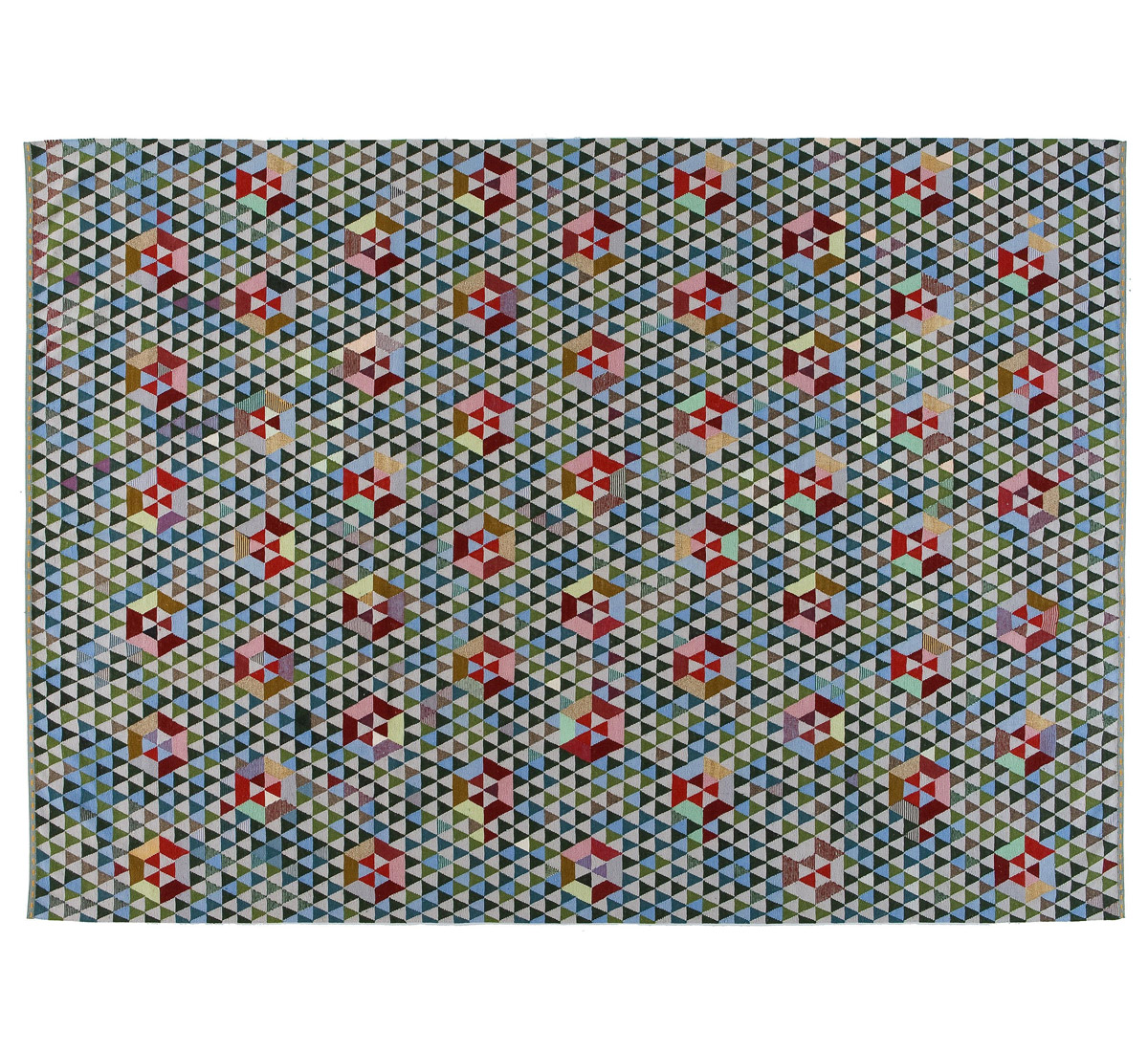 Golran Trianglehex Sweet Green Rug