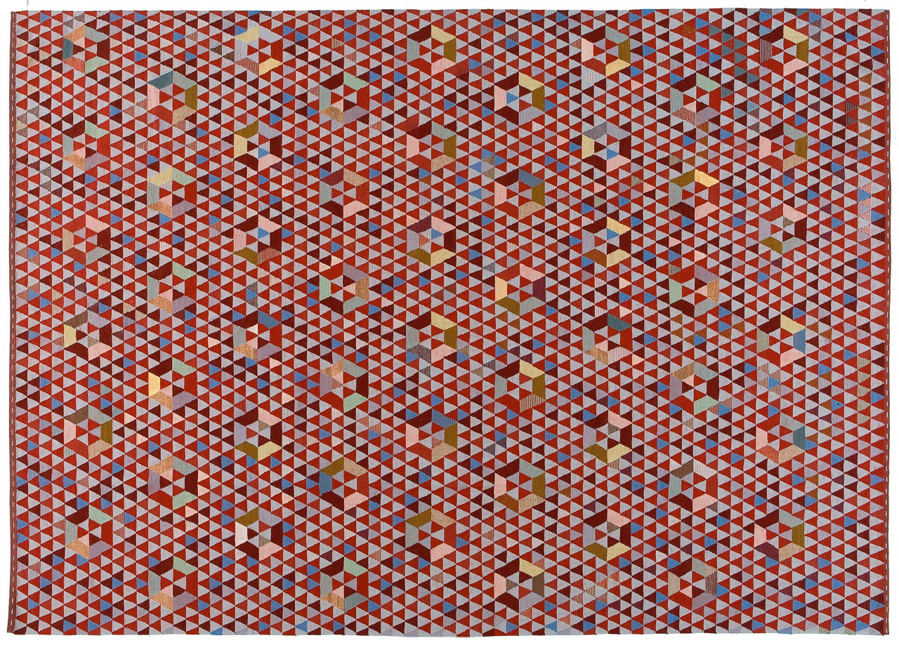 Golran Trianglehex Sweet Pink Rug