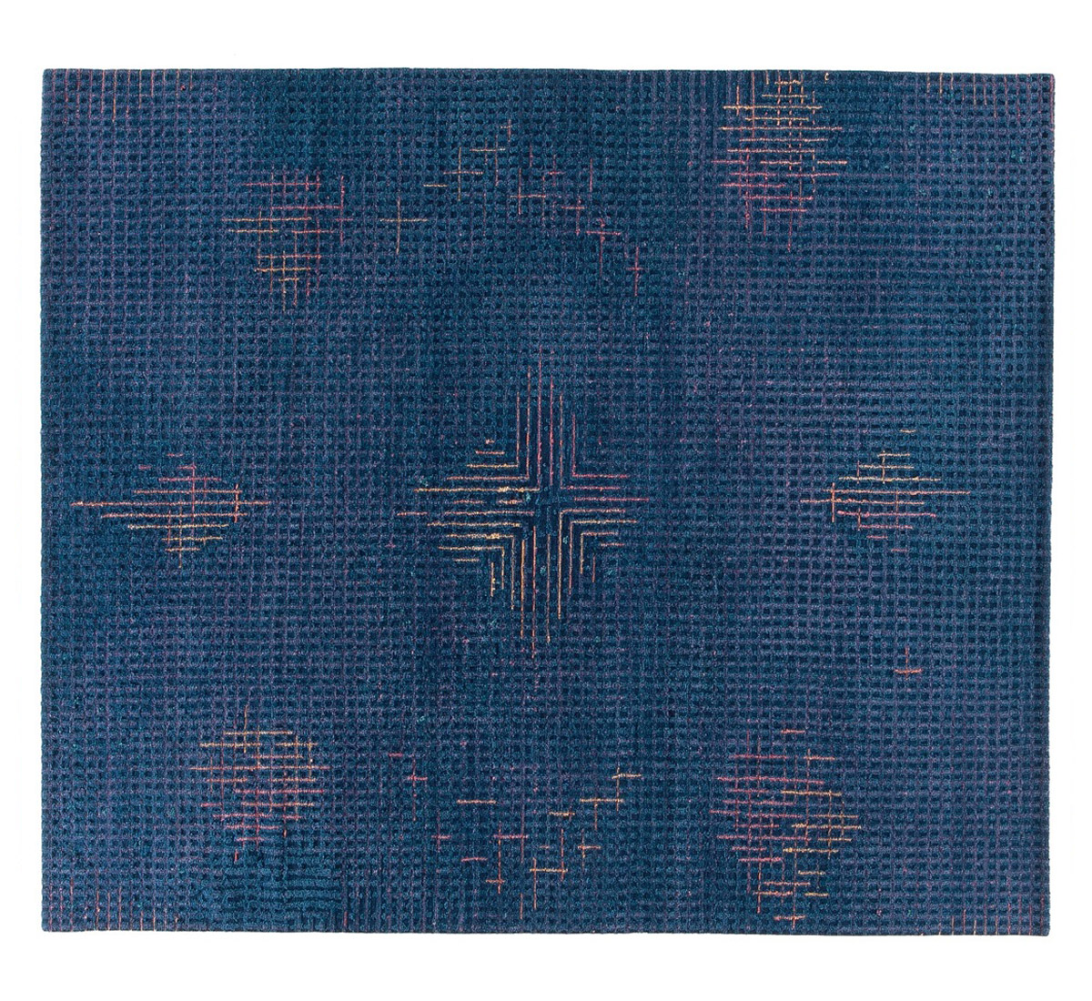 Golran Tumulte Dark Blue Rug 360x262