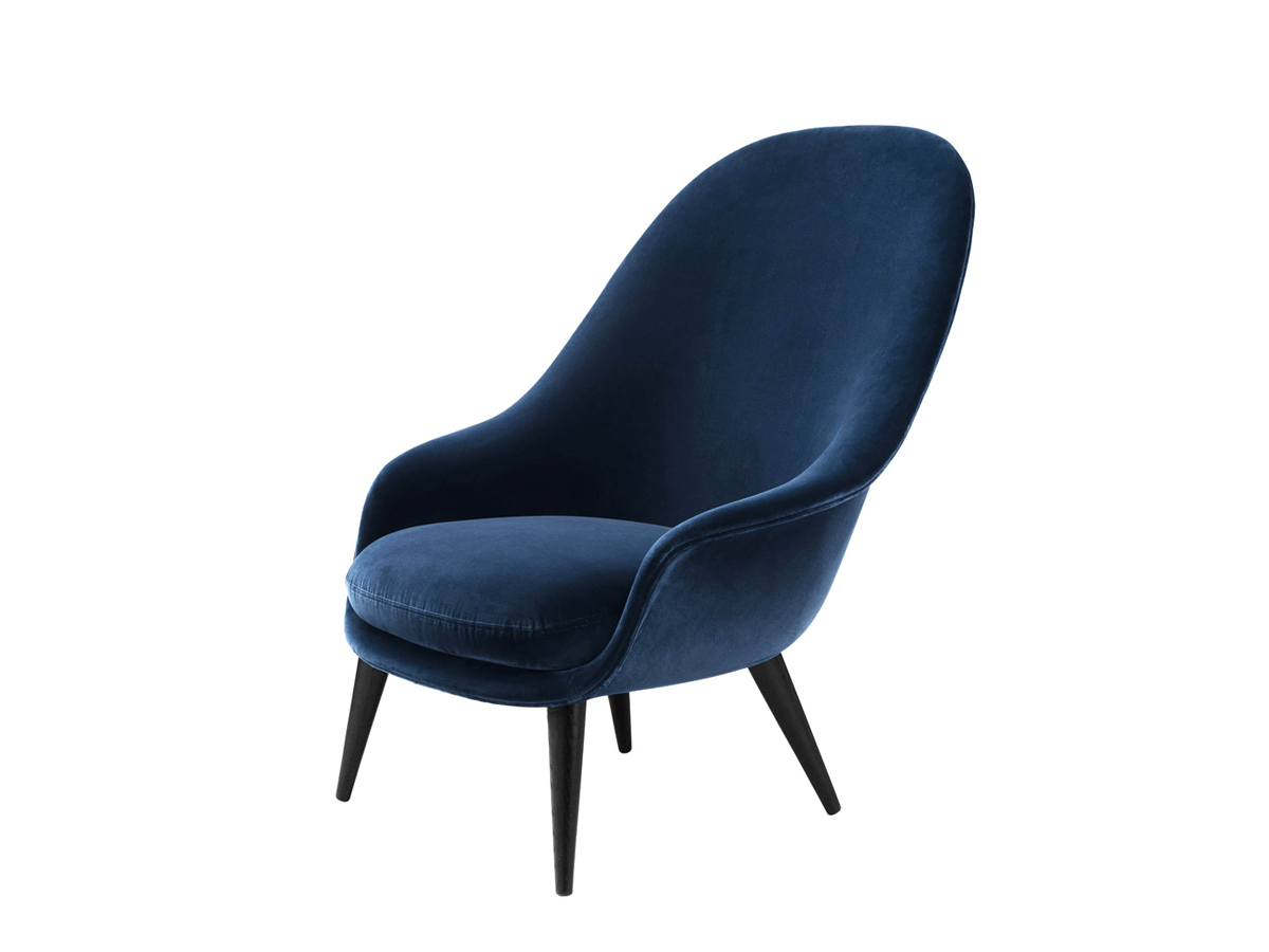 Gubi Bat Lounge Chair High Back