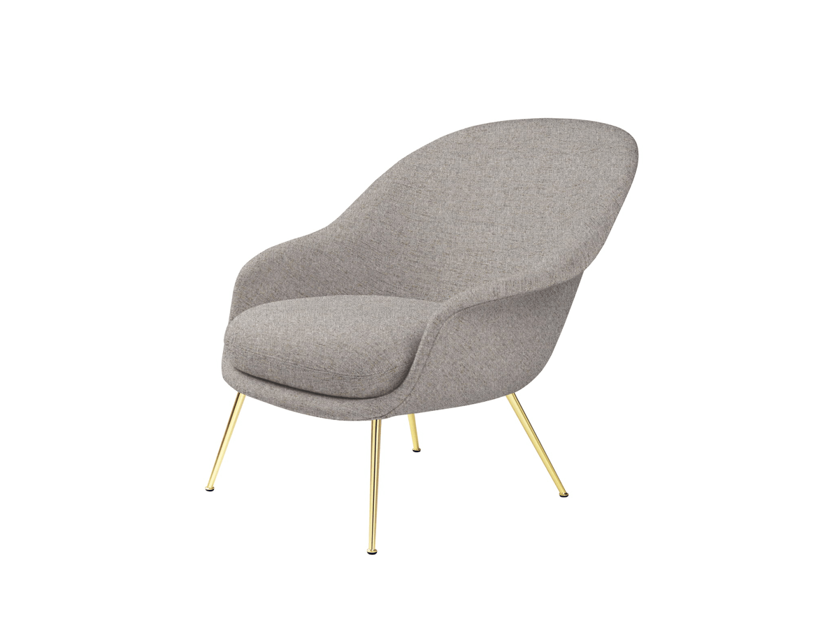 Кресло Gubi Bat Lounge Chair, низкая спинка