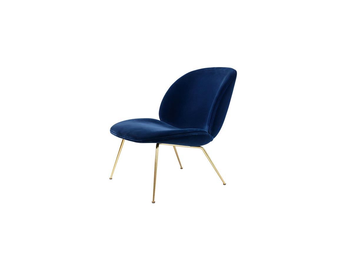 Gubi Beetle Lounge Chair Conic Base