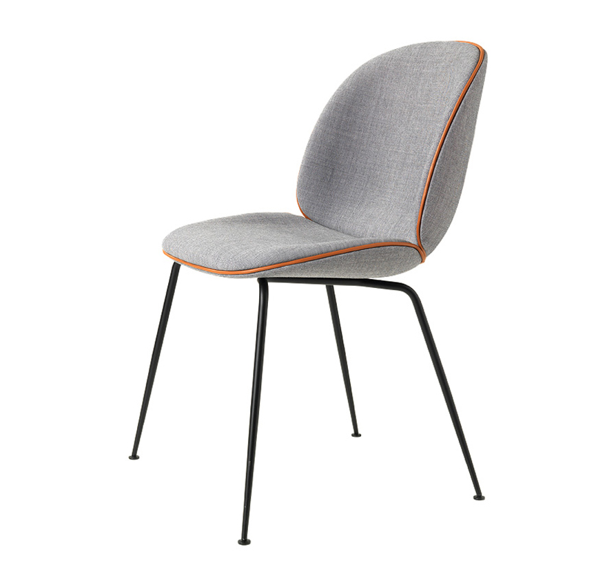 Gubi Beetle Dining Chair Fully Upholstered Conic Base
