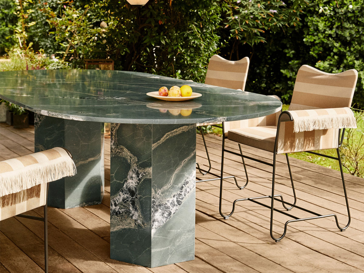 Gubi Epic Outdoor Dining Table Elliptical