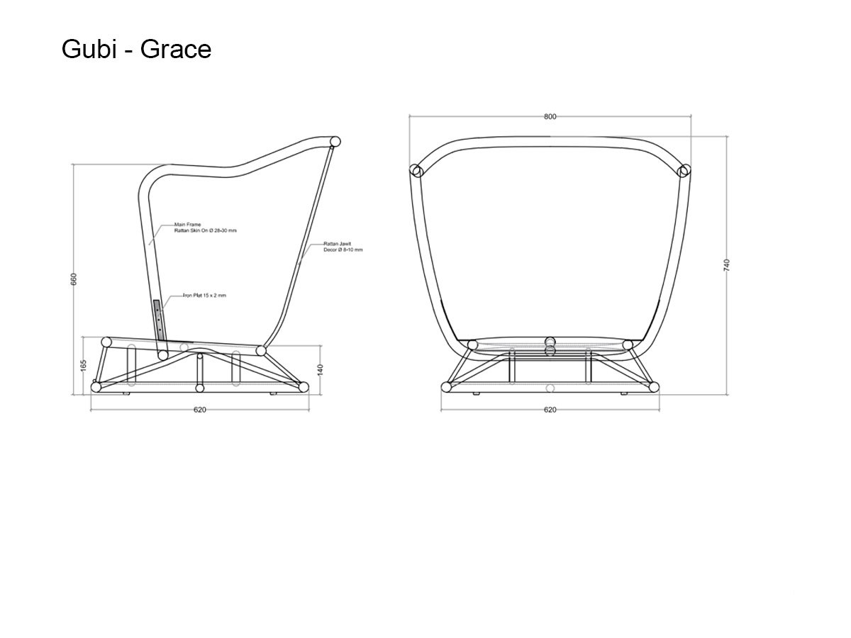 Gubi Grace Lounge Chair