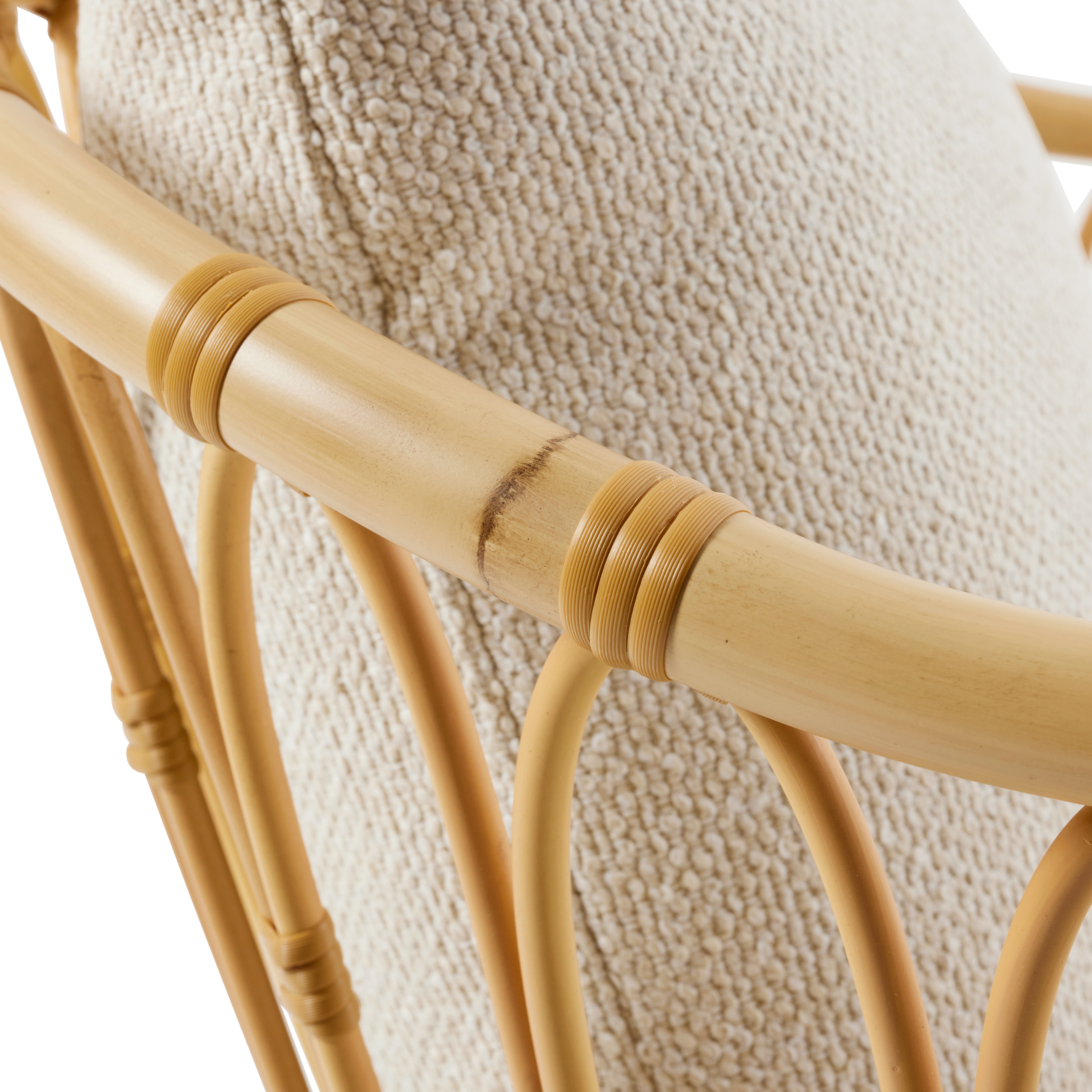 Gubi Grace Outdoor Lounge Chair Fully Upholstered