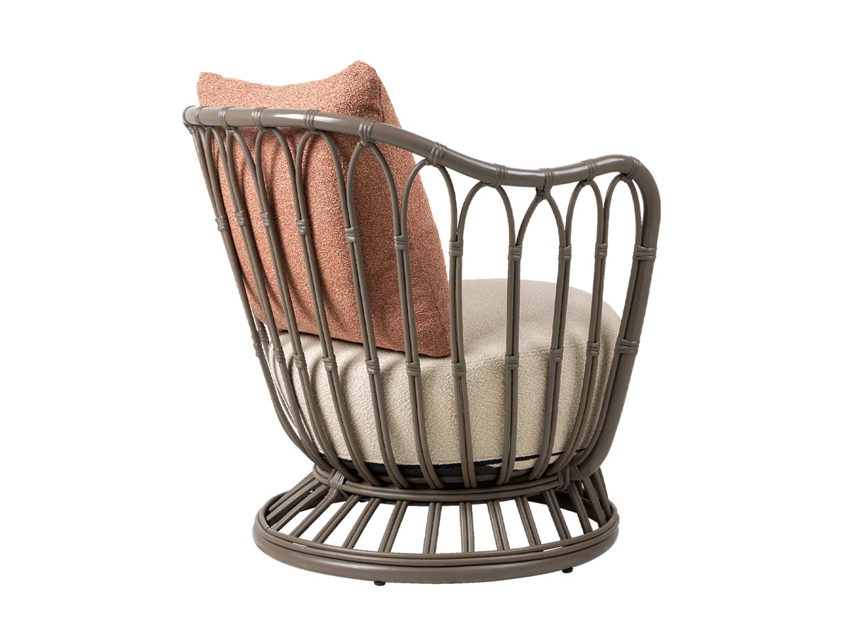 Gubi Grace Outdoor Lounge Chair Fully Upholstered