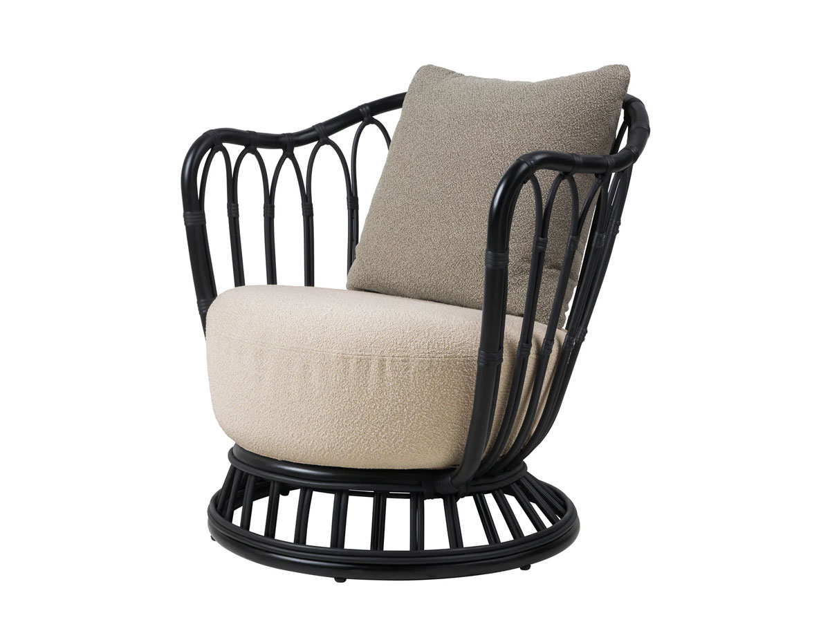 Gubi Grace Outdoor Lounge Chair Fully Upholstered