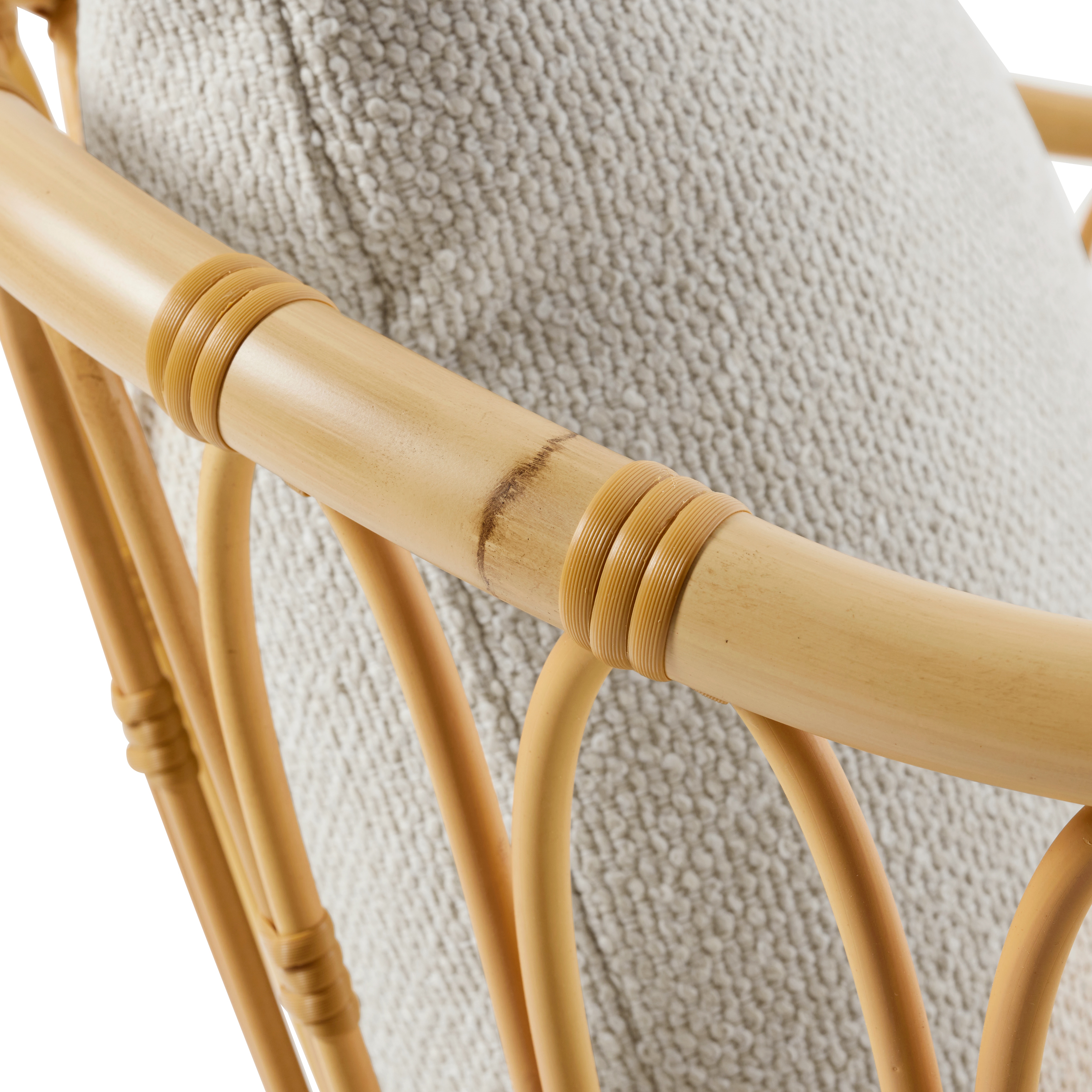 Gubi Grace Outdoor Lounge Chair Fully Upholstered