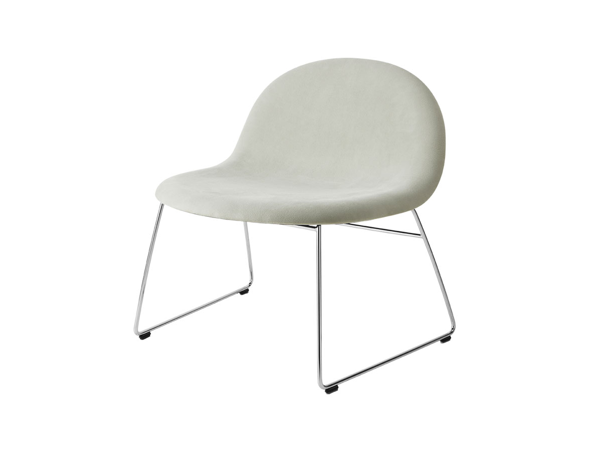 Gubi 3d Lounge Chair Polished Stainless Steel Base