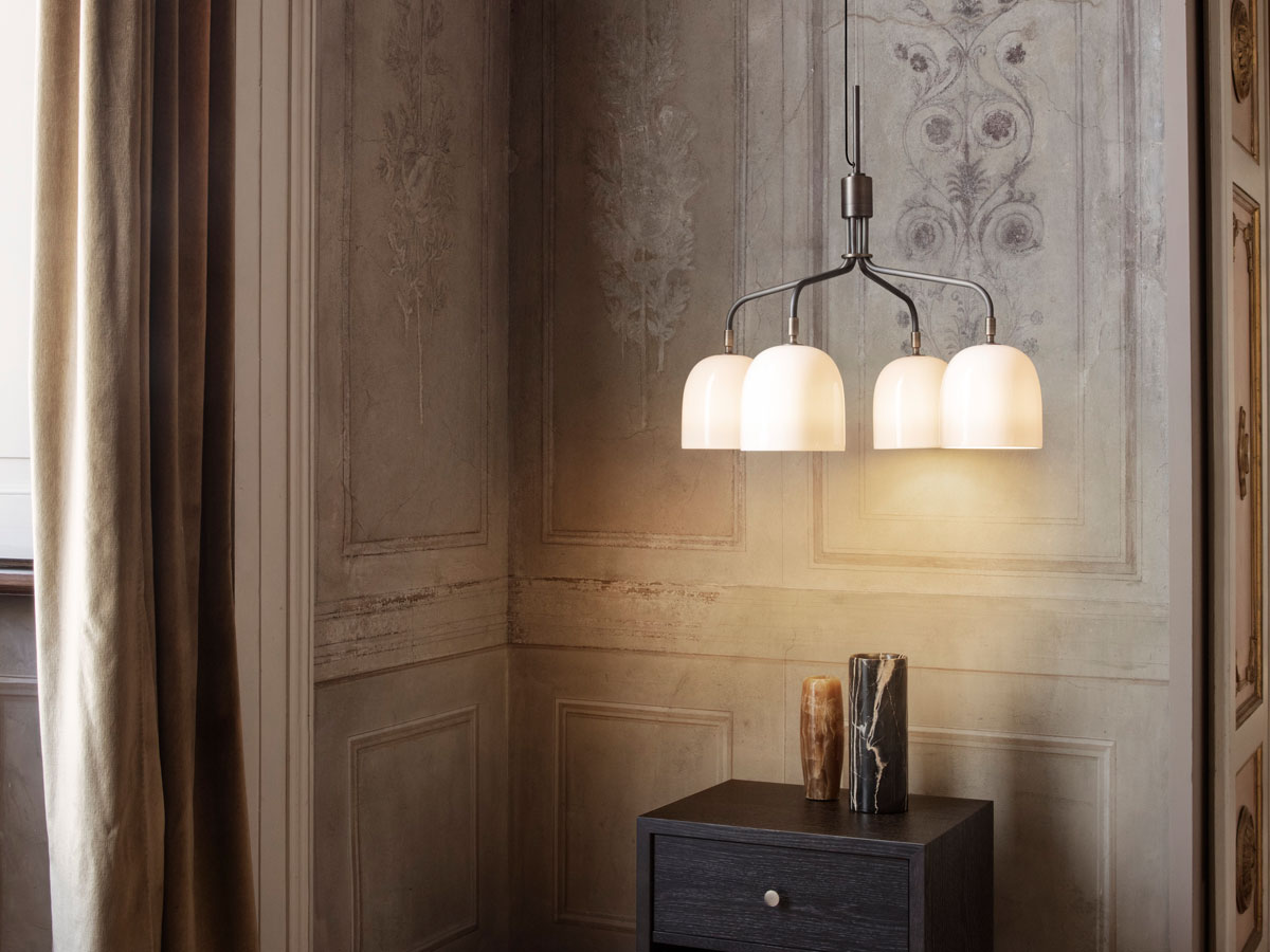 Gubi Howard 4 Arms Short Chandelier