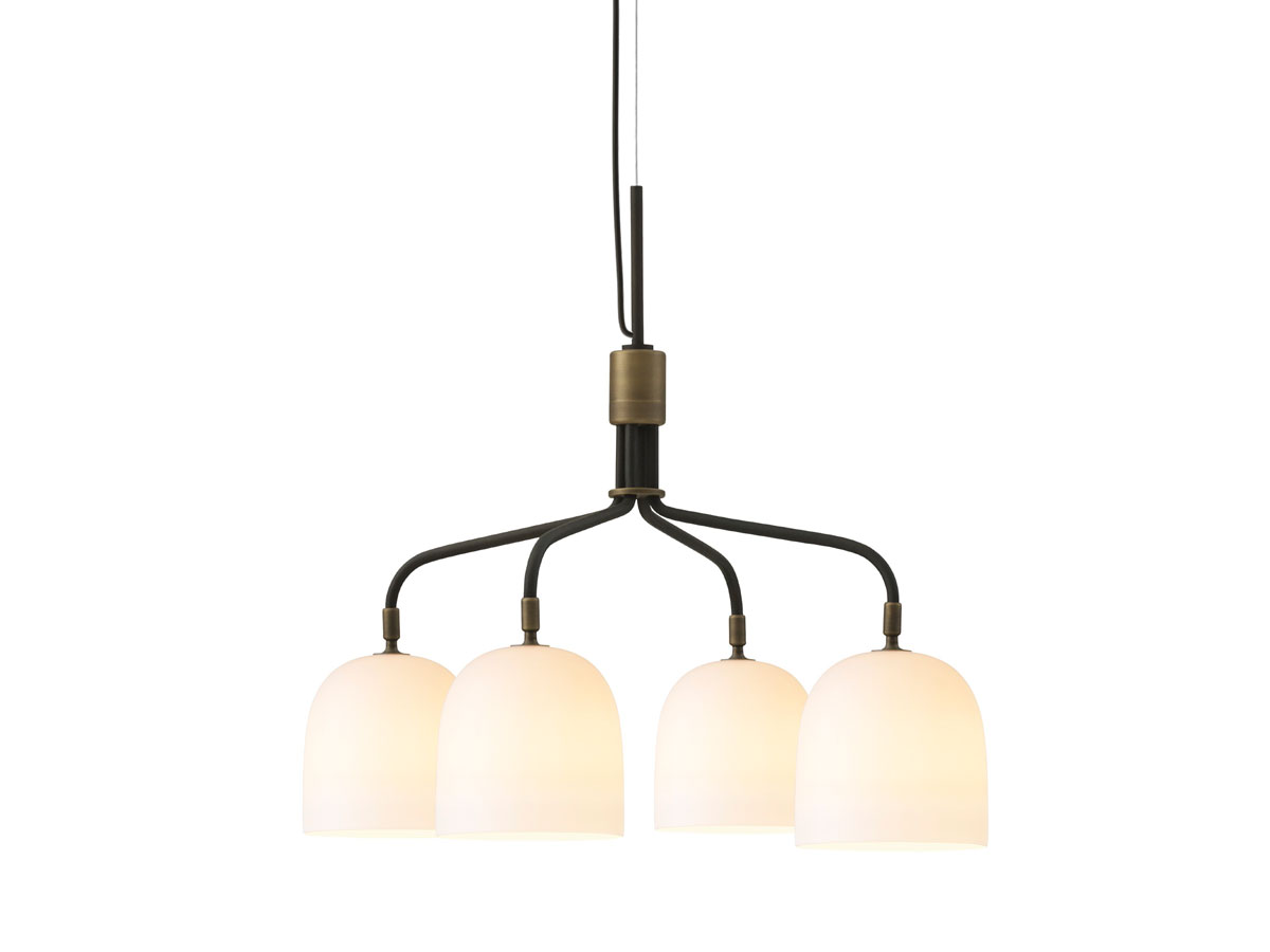 Gubi Howard 4 Arms Short Chandelier