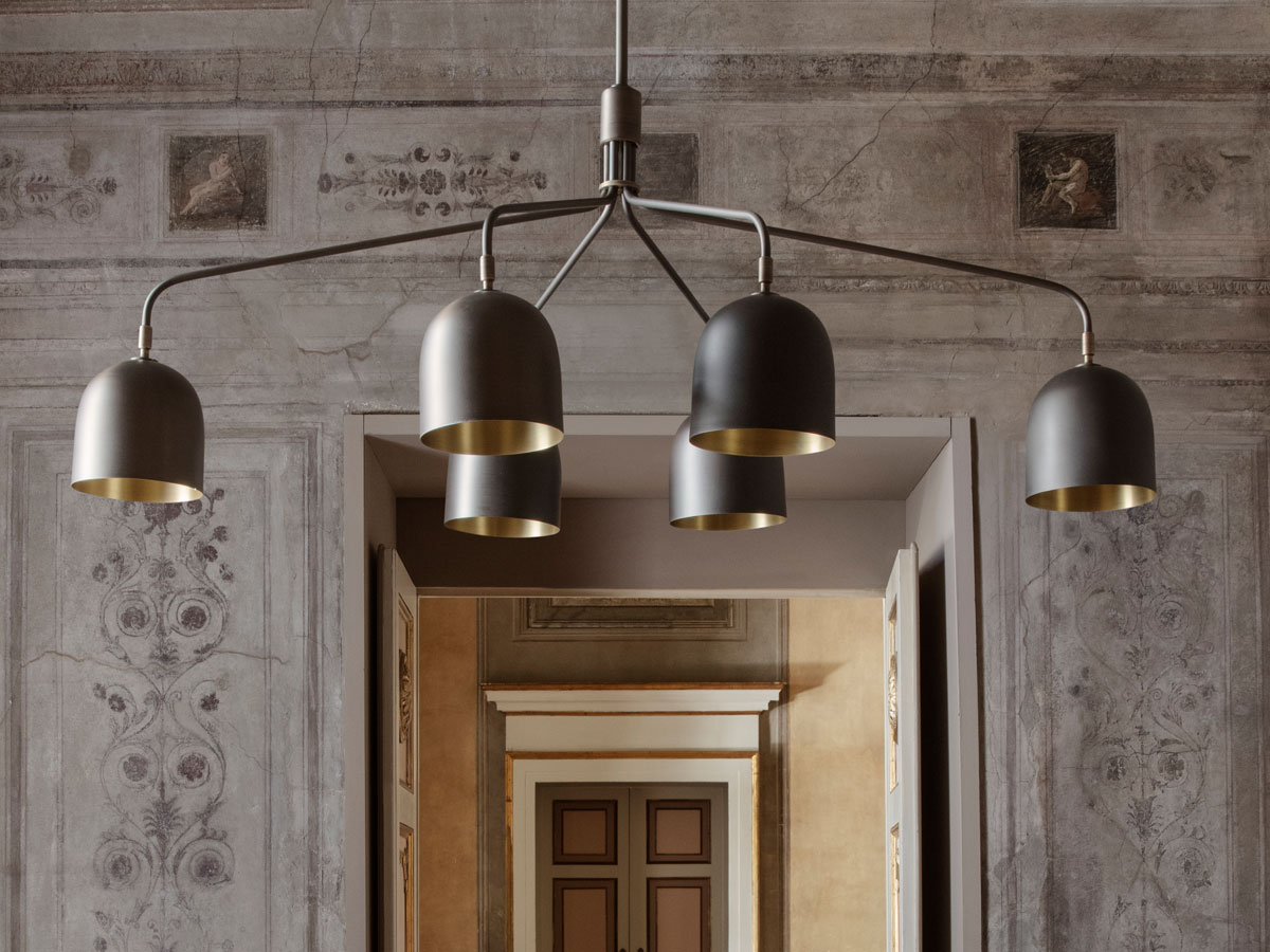 Gubi Howard 6 Arms Chandelier