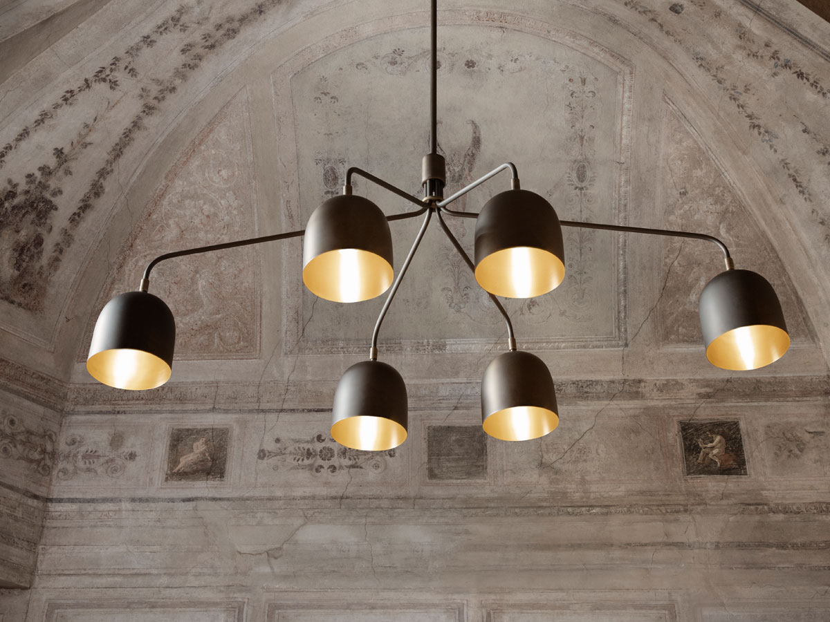 Gubi Howard 6 Arms Chandelier