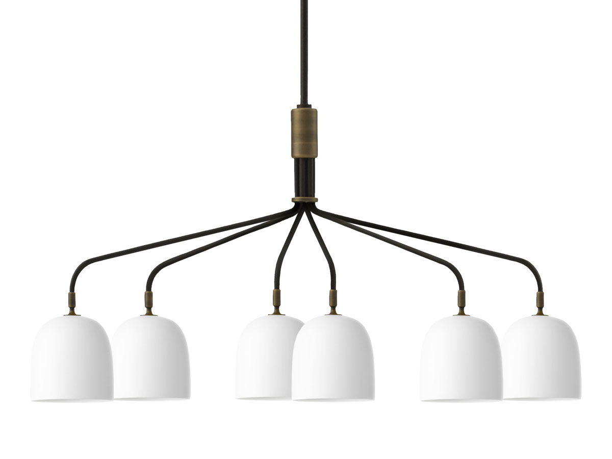Gubi Howard 6 Arms Chandelier