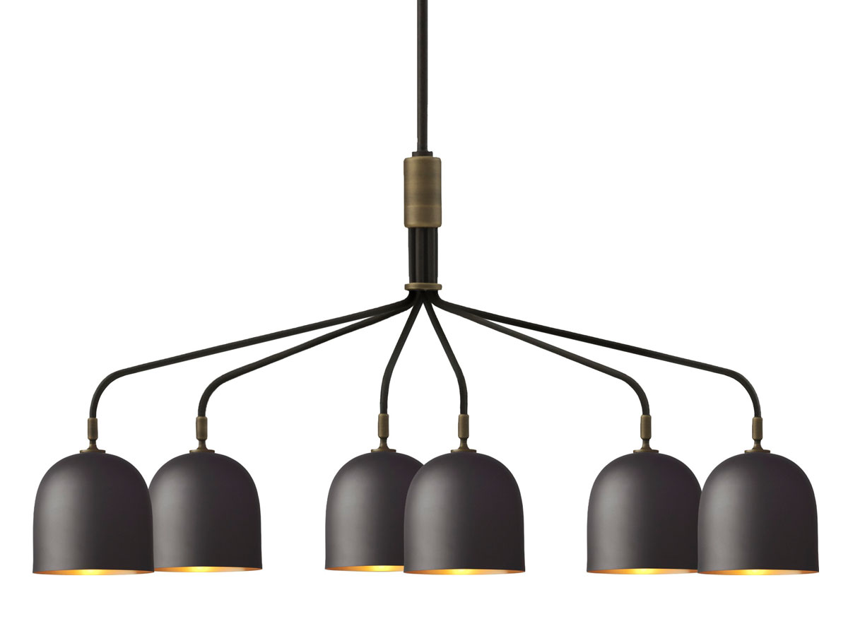 Gubi Howard 6 Arms Chandelier