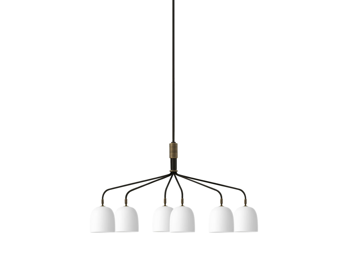 Gubi Howard 6 Arms Chandelier