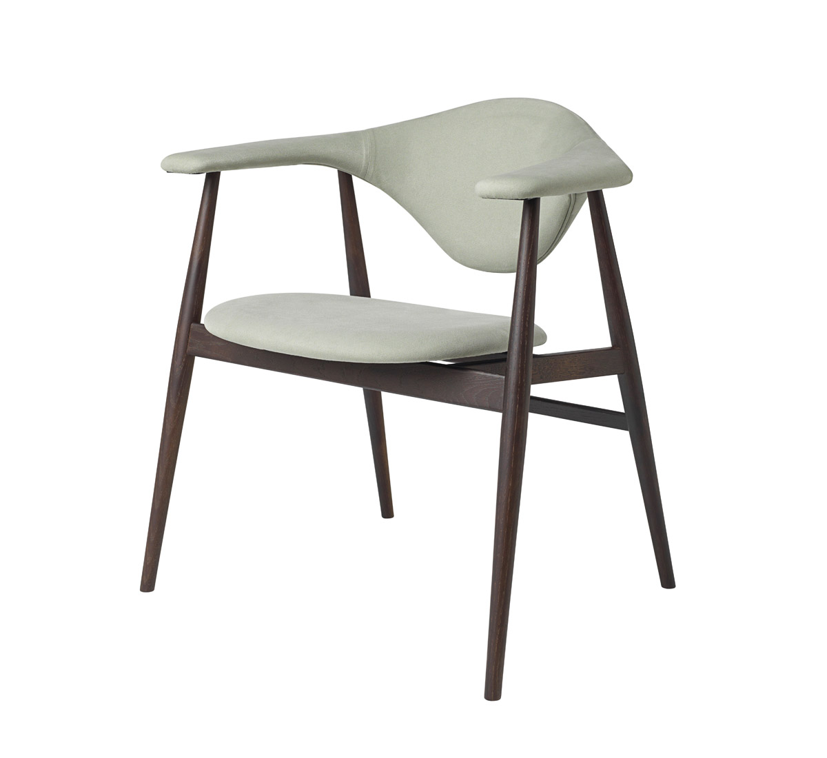 Gubi Masculo Dining Chair Wood Base