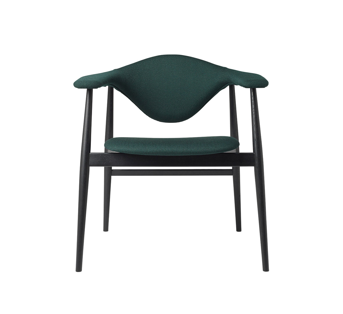 Gubi Masculo Dining Chair Wood Base
