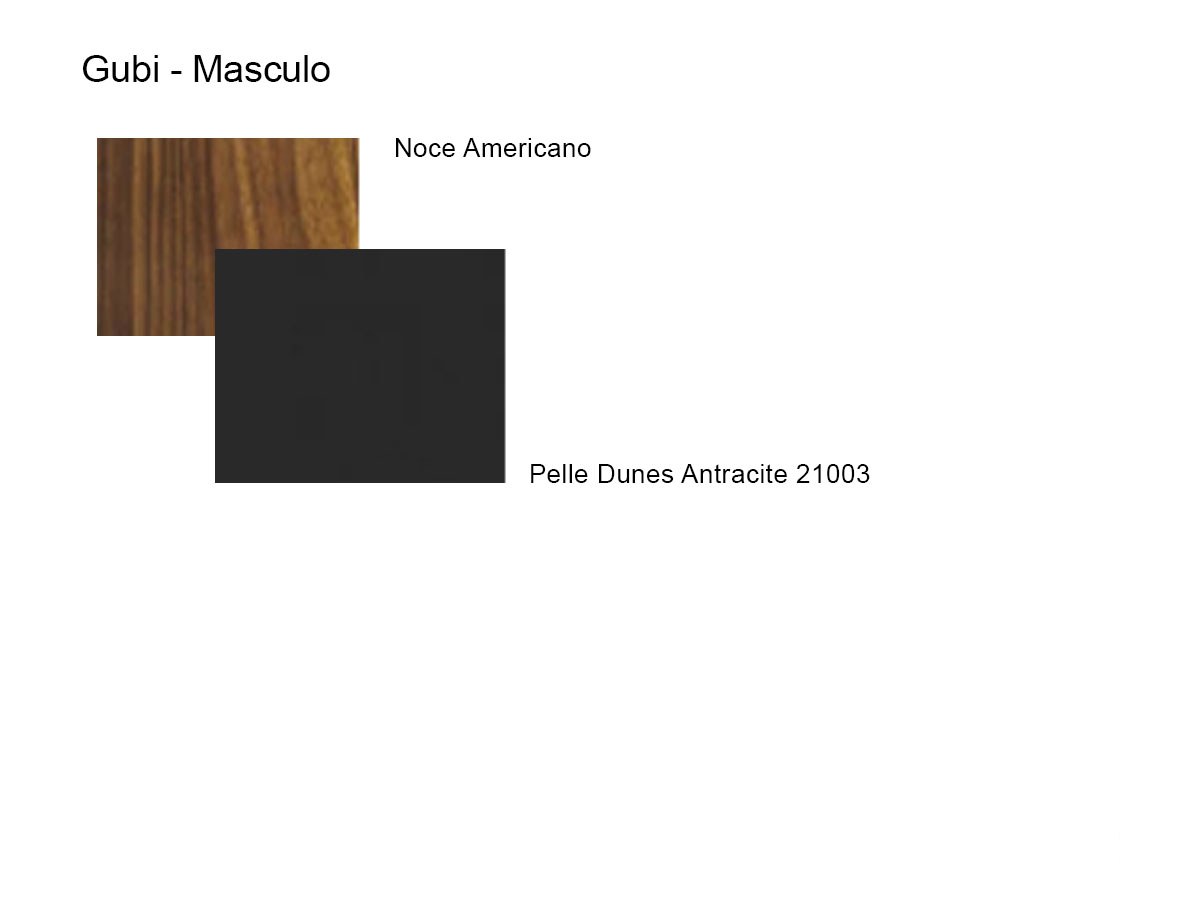Gubi Masculo Dining Chair Wood Base Dunes 21003 American Walnut Oiled
