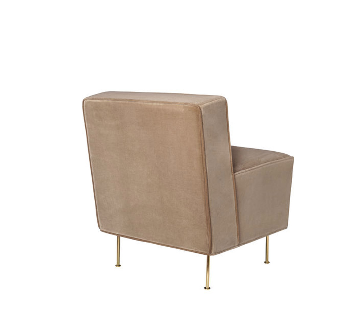Gubi Modern Line Lounge Chair Dining