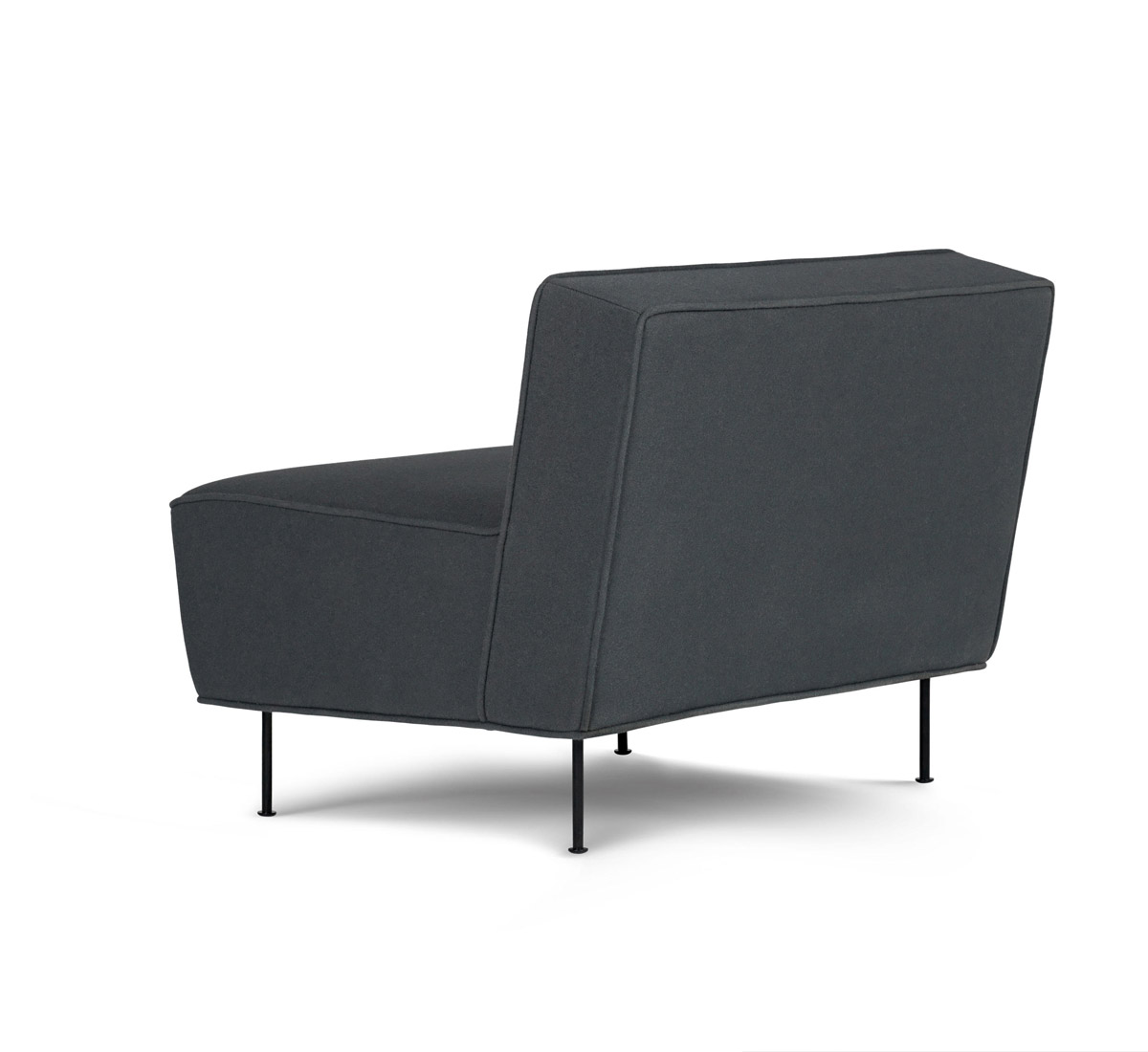 Gubi Modern Line Lounge Chair Low