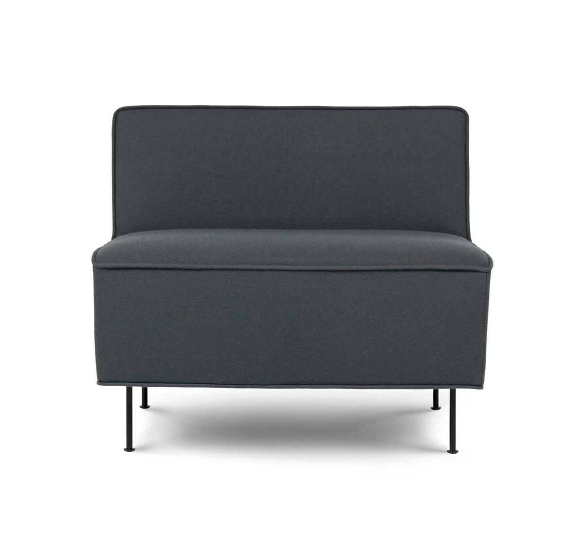 Gubi Modern Line Lounge Chair Low