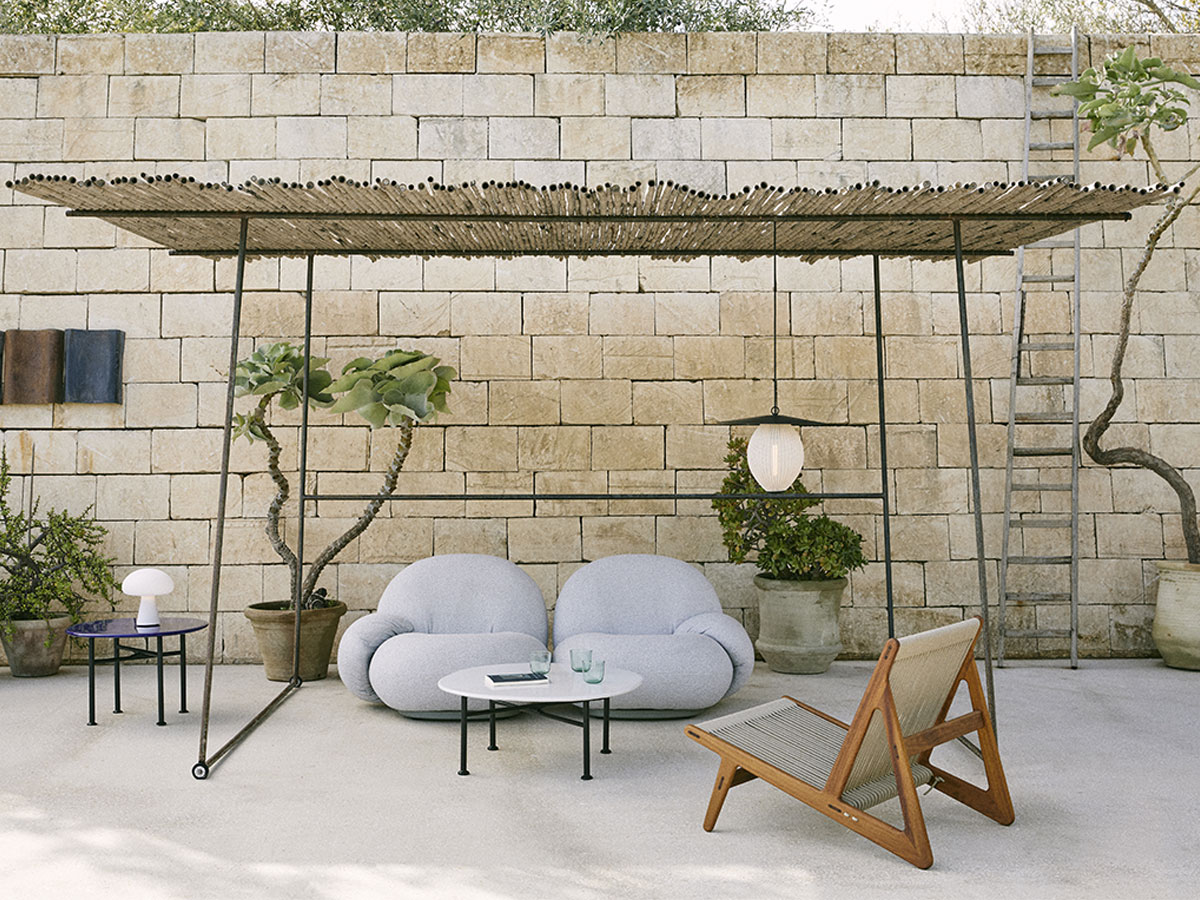 Gubi Mr01 Initial Lounge Chair Outdoor
