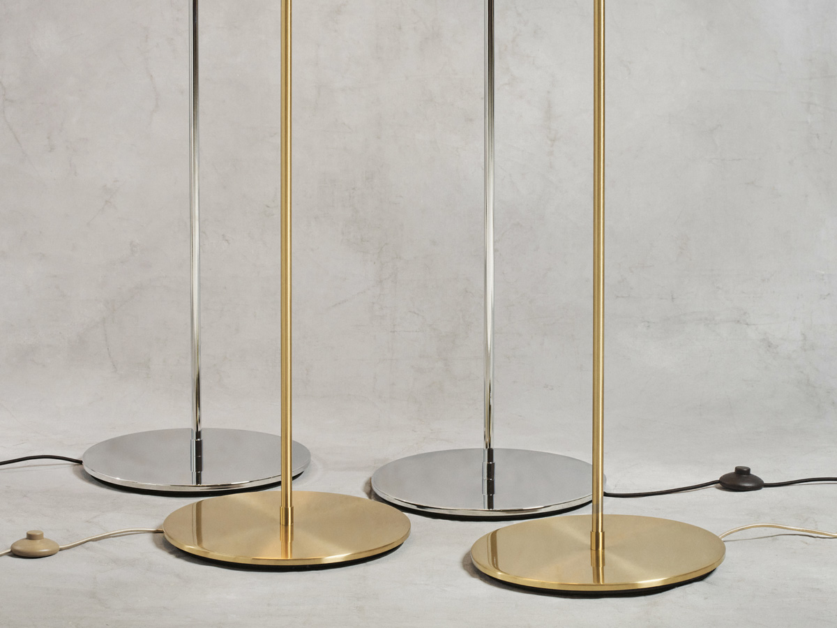 Gubi Multi Lite Floor Lamp Brass Base