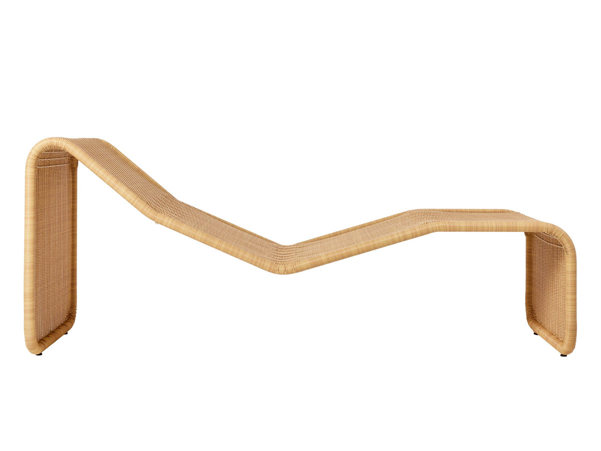 Gubi P3s Outdoor Chaise Longue