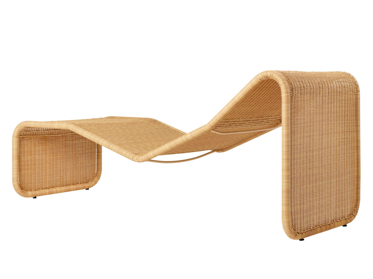 Gubi P3s Outdoor Chaise Longue