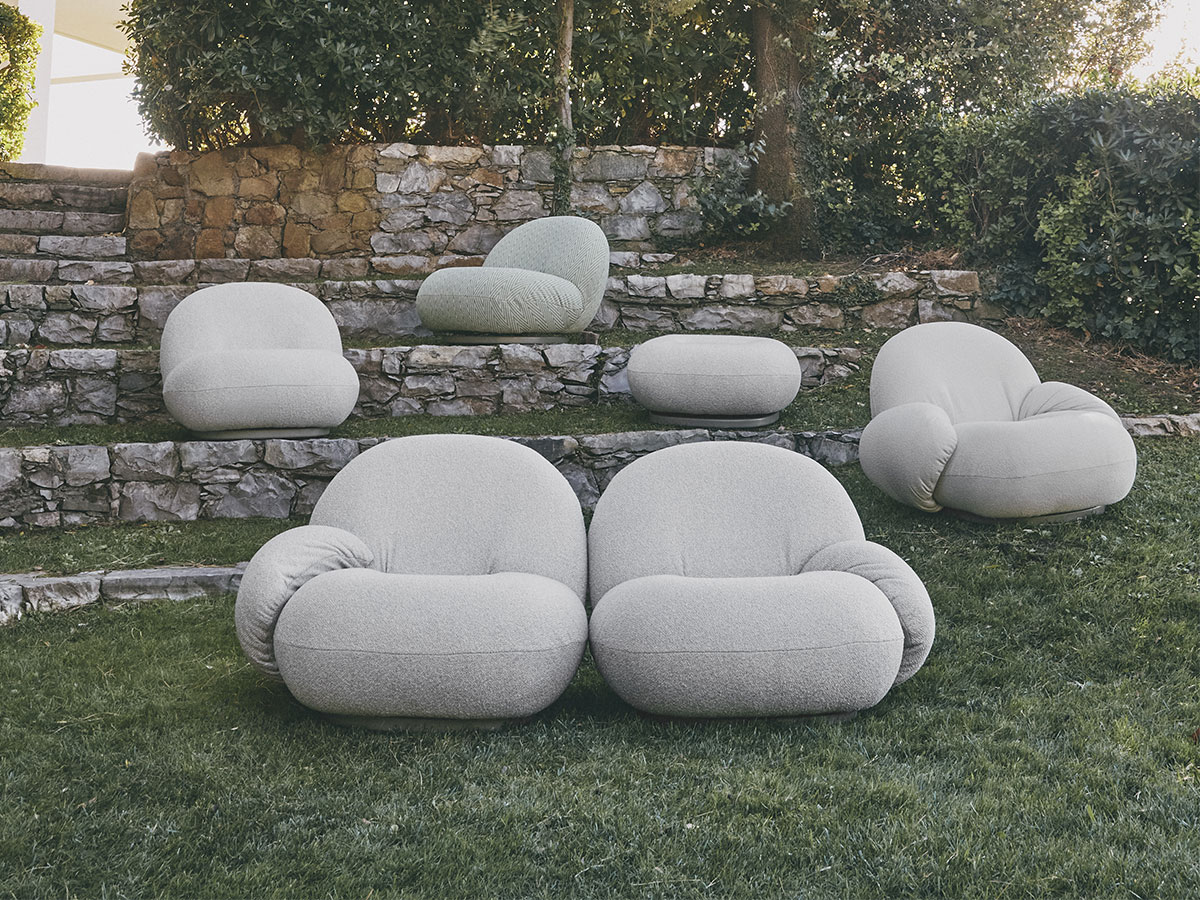 Gubi Pacha Outdoor Sofa With Armrests