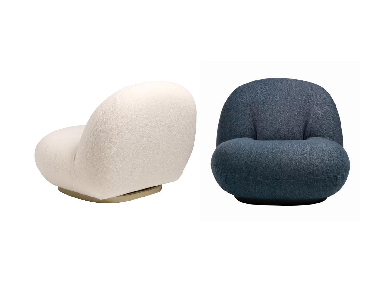 Gubi Pacha Lounge Chair Upholstered