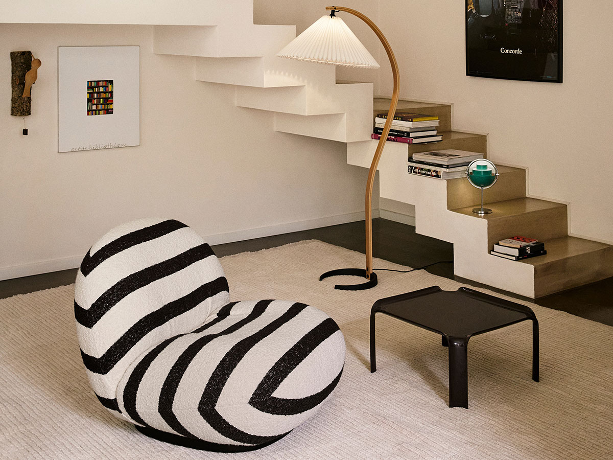 Gubi Pacha Lounge Chair Upholstered