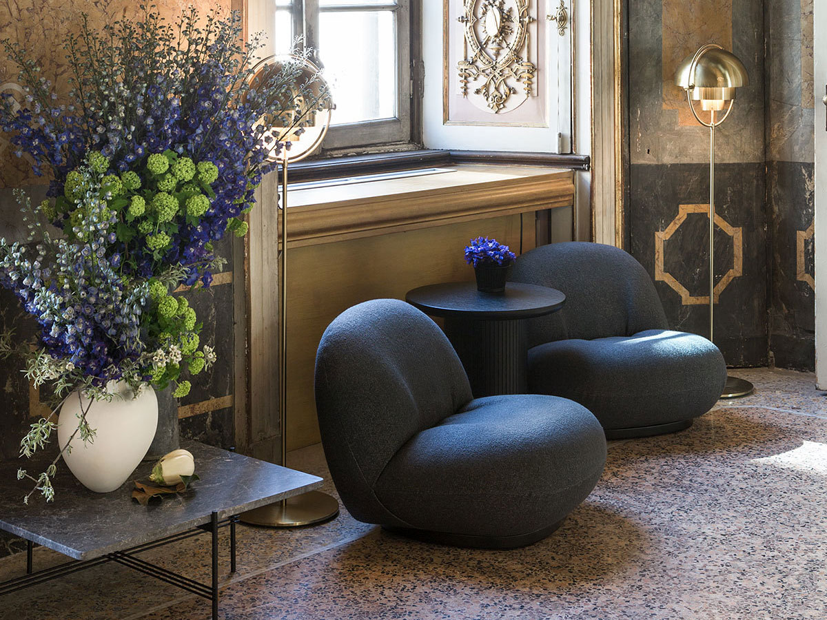 Gubi Pacha Lounge Chair Upholstered