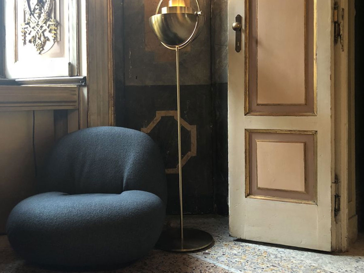 Gubi Pacha Lounge Chair Upholstered