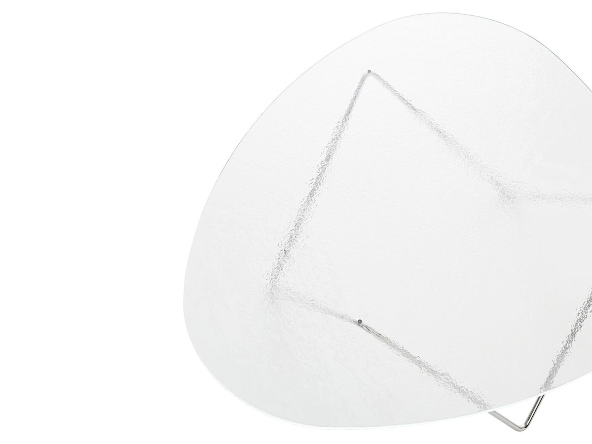 Gubi Pedrera Coffee Table Structured Glass